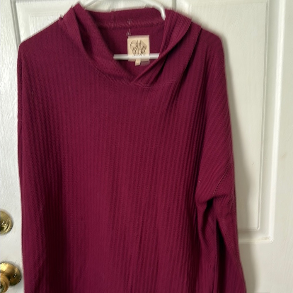 Women's Burgundy Sweater